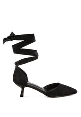 laika lace kitten heel sandals#color_black