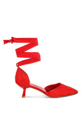 laika lace kitten heel sandals#color_red