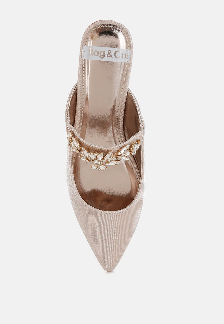 magnum diamante strap glitter mules#color_beige