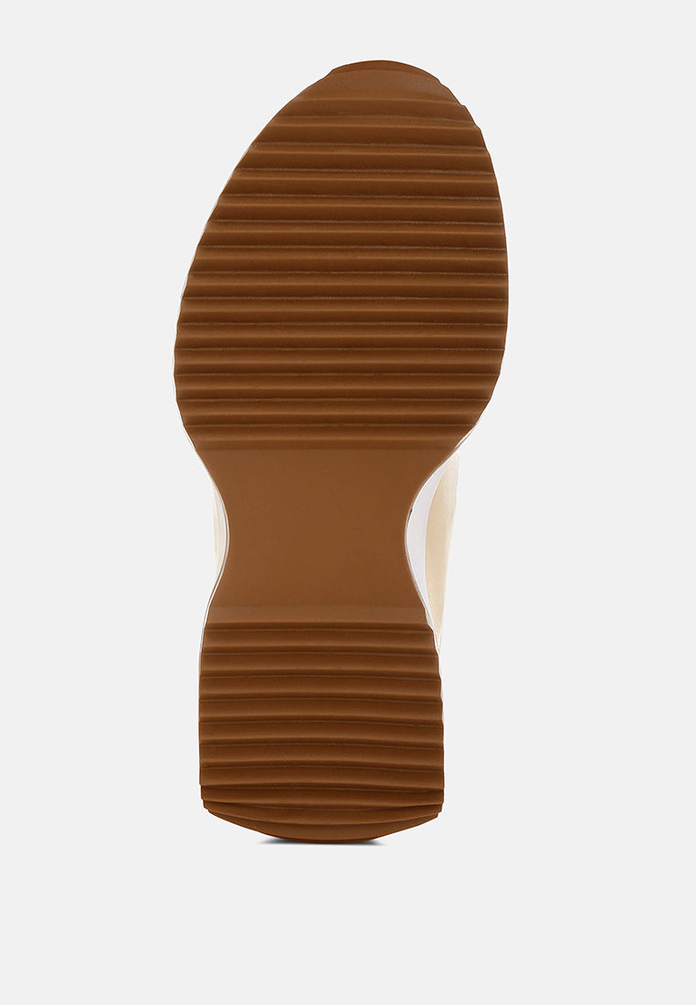 metallic pleather studded sneakers#color_gold