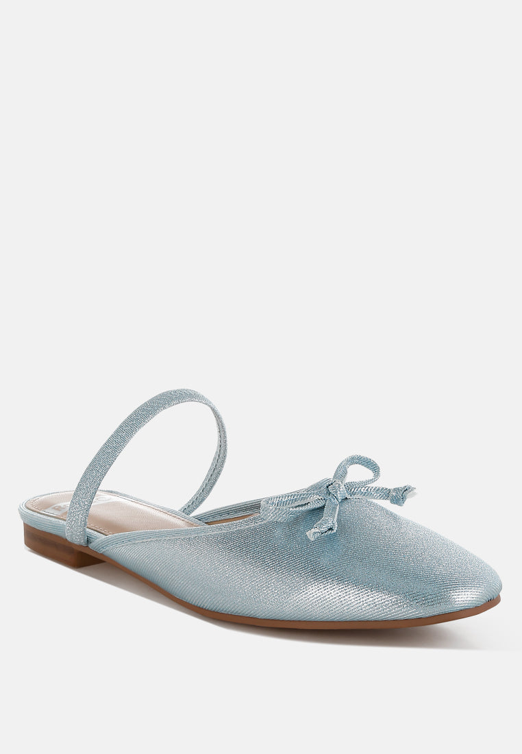 opalia glitter ballet mules#color_baby blue