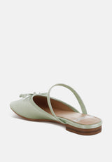 opalia glitter ballet mules#color_green