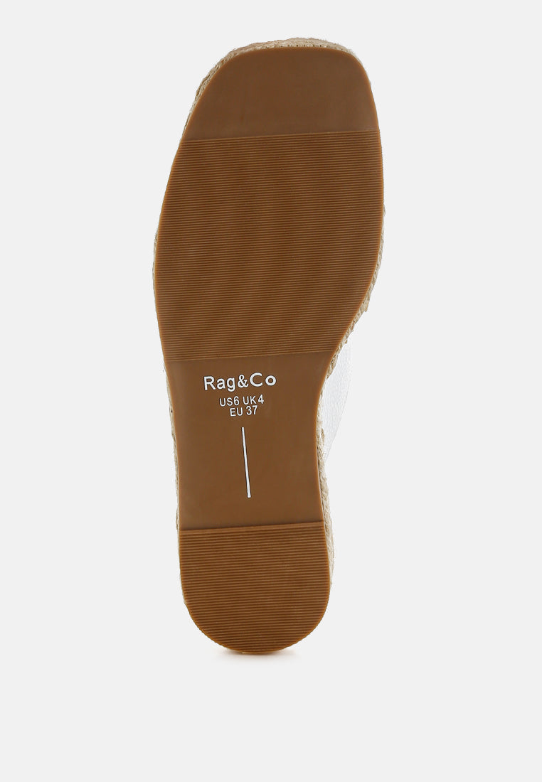 palala genuine soft leather square toe espadrilles#color_white