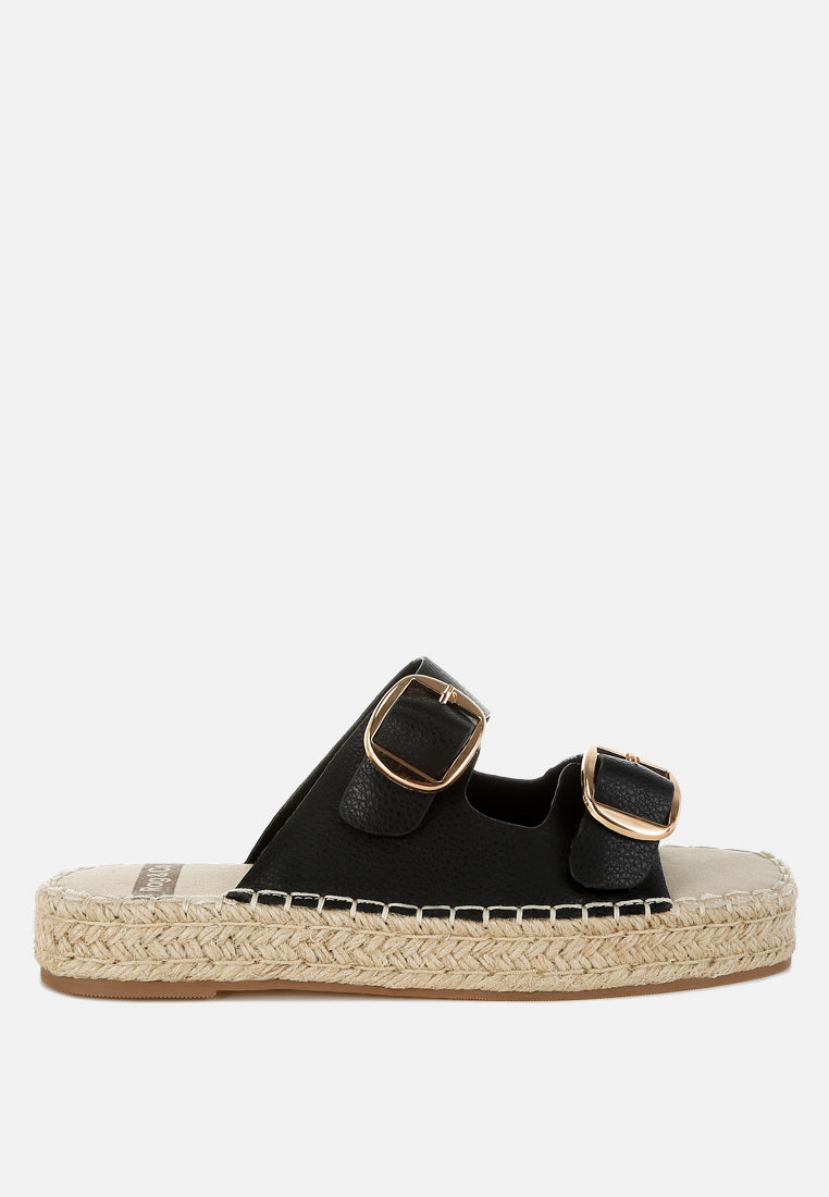 palala genuine soft leather square toe espadrilles#color_black