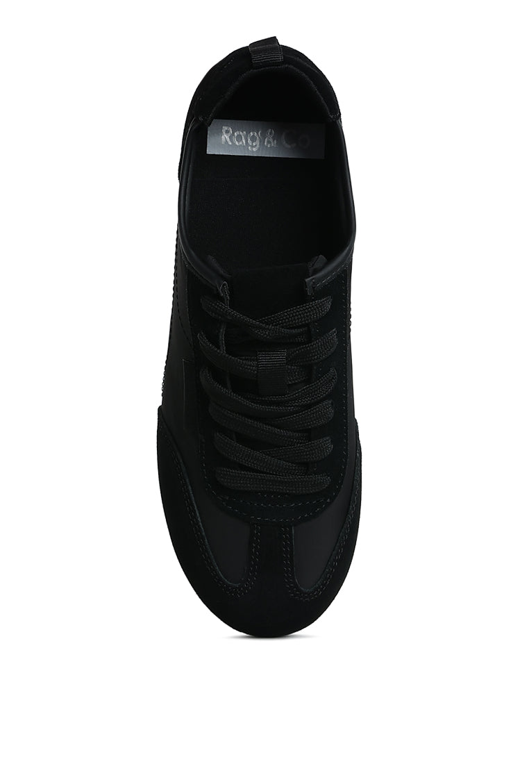 pattens suede sneakers#color_black