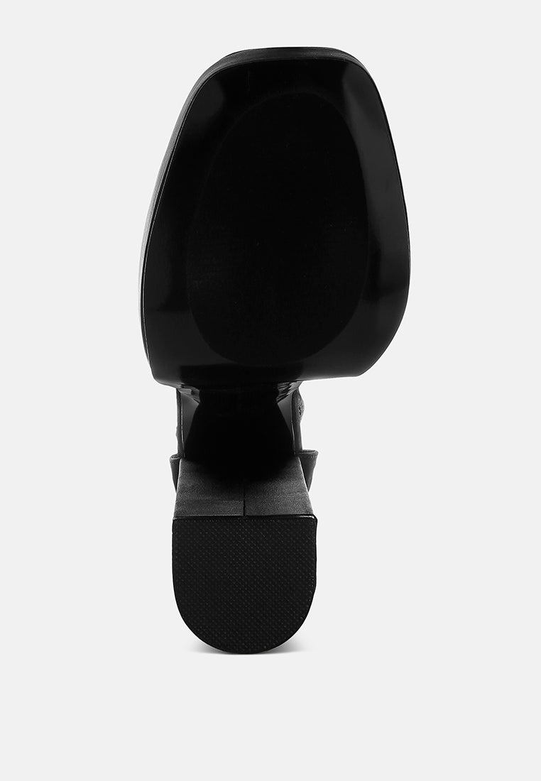 Sandalias MARTINI Latte Sky con plataforma alta