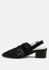 ROSALIE Block Heeled Sandal#color_black