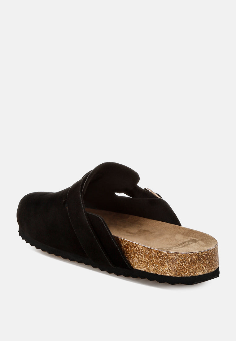 ratiha buckle accent slip-on footbed mules#color_black