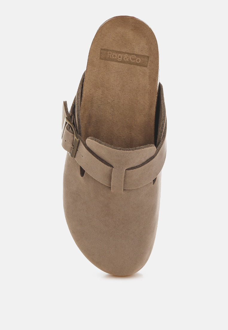 ratiha buckle accent slip-on footbed mules#color_taupe