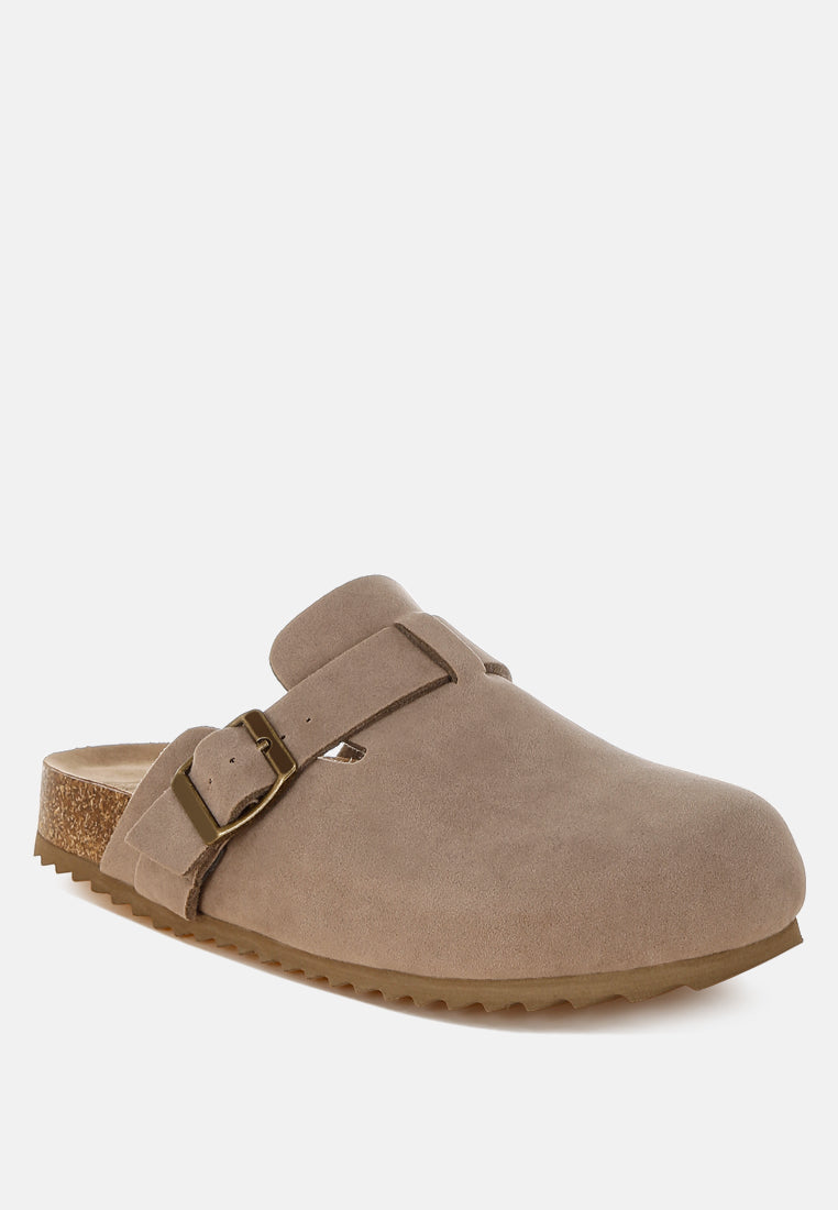 ratiha buckle accent slip-on footbed mules#color_taupe