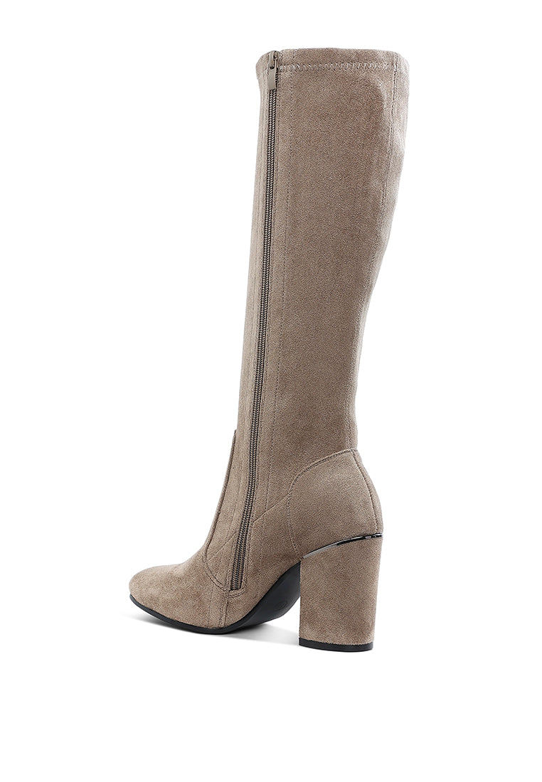 saloniki microfiber calf boots#color_taupe