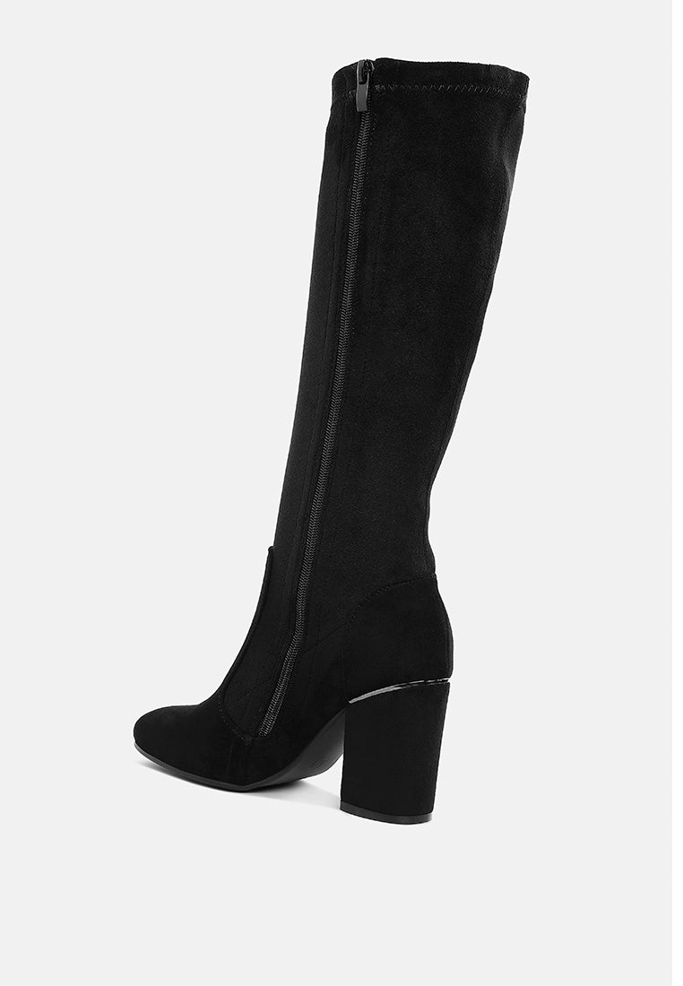saloniki microfiber calf boots#color_black