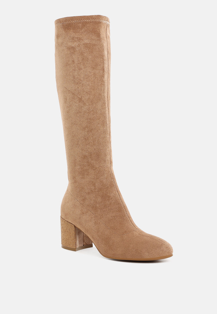 sinaloa microfiber knee high boots#color_camel