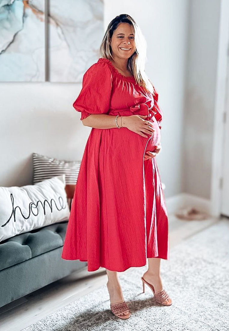 TEASE Pink Woven Stiletto Slides#color_pink