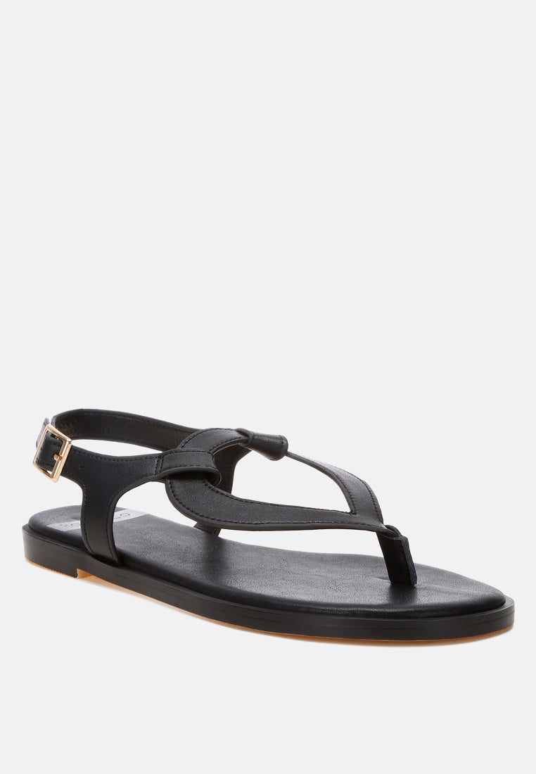 torad thong toe cut-out flats#color_black