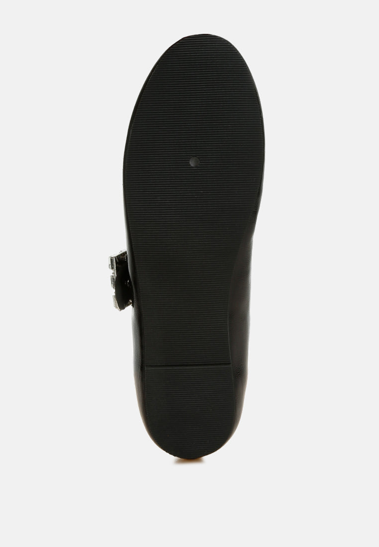 upstage brooch mary jane sandals#color_black