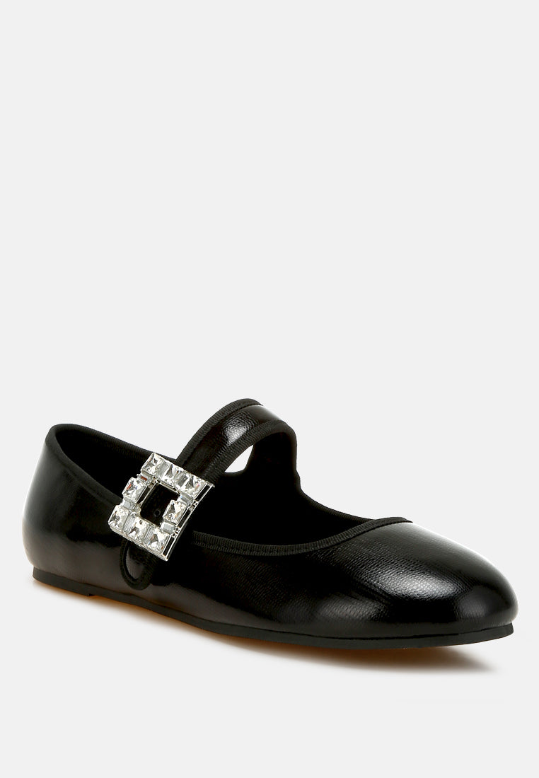 upstage brooch mary jane sandals#color_black