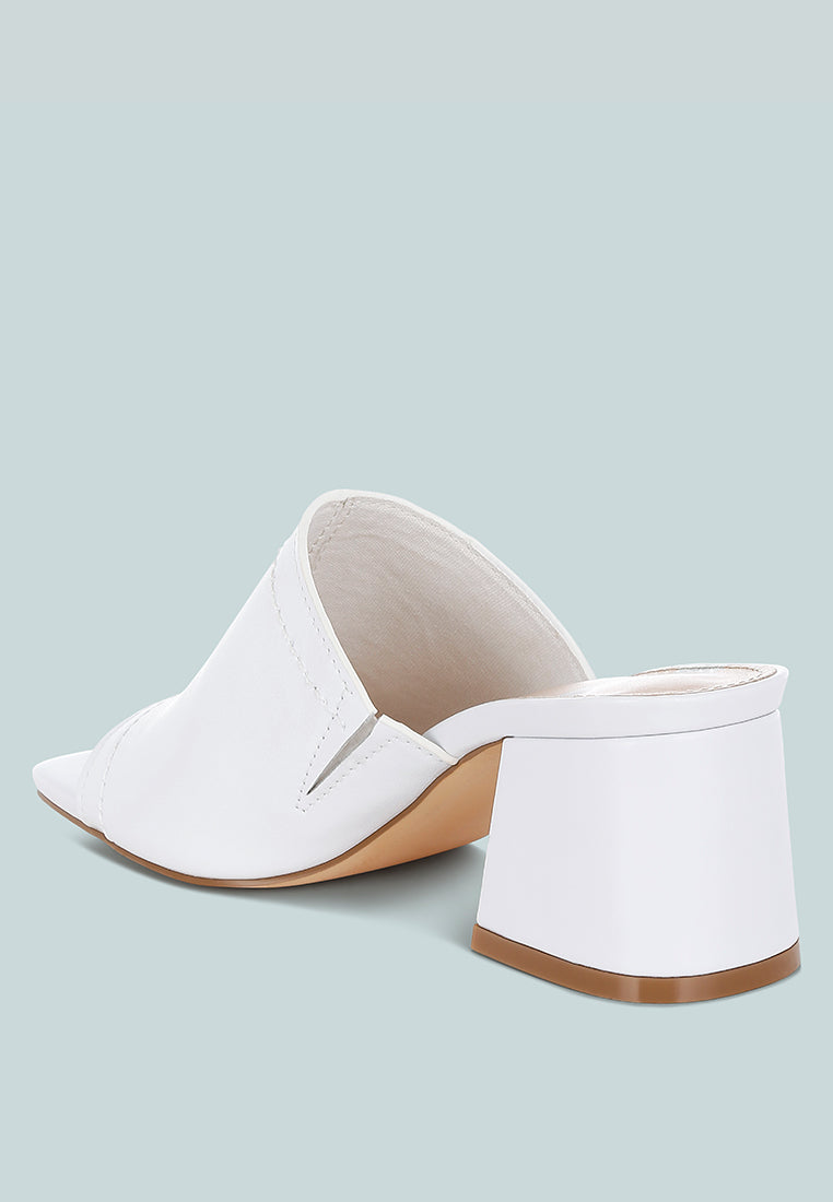 wuling slip-on soft leather heels#color_white