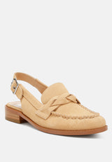 nemykin woven strap slingback loafers#color_beige