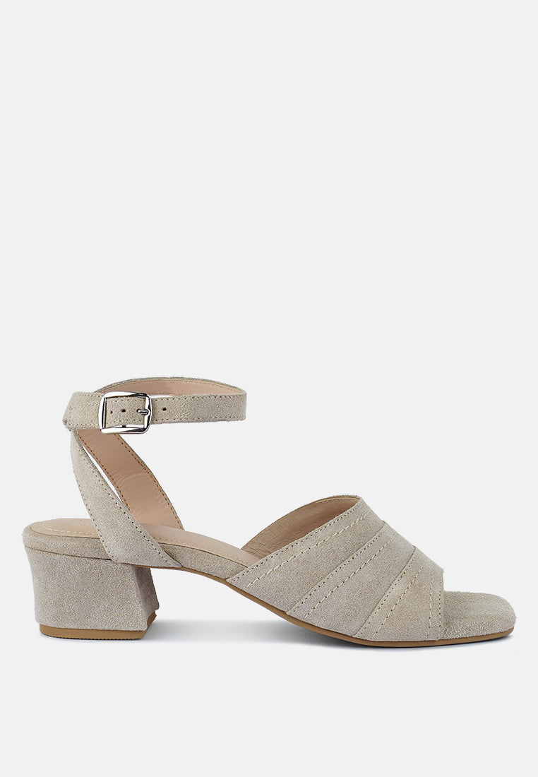 SIGRID Fine Suede Block Heeled Sandal#color_nude