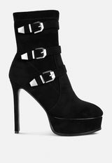beaux high platform stiletto ankle boots in black#color_black