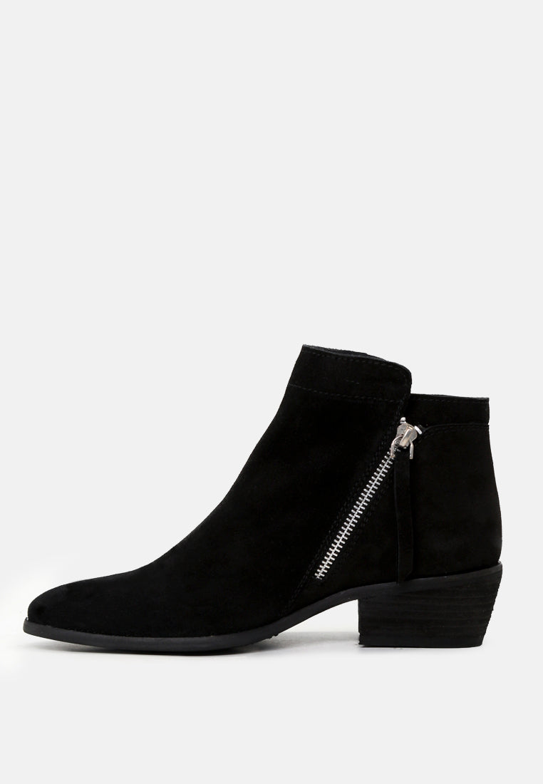 BESS Black Ankle Boots_Black