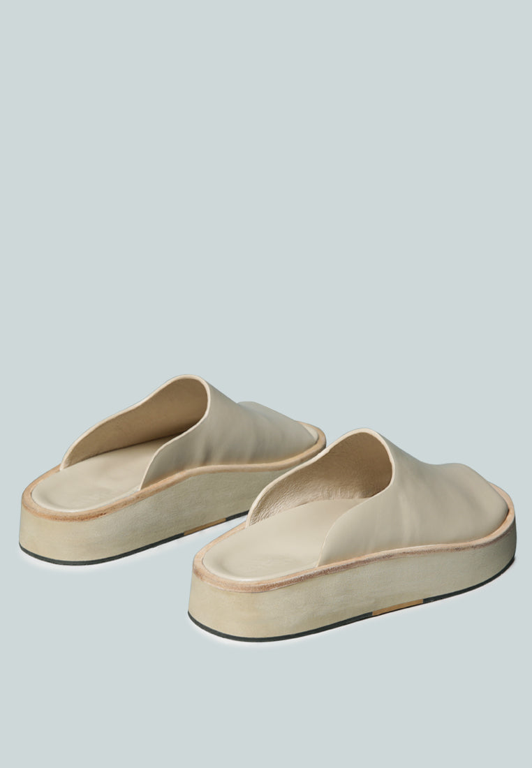 JOLIE Nude Platform Slip-On-Nude