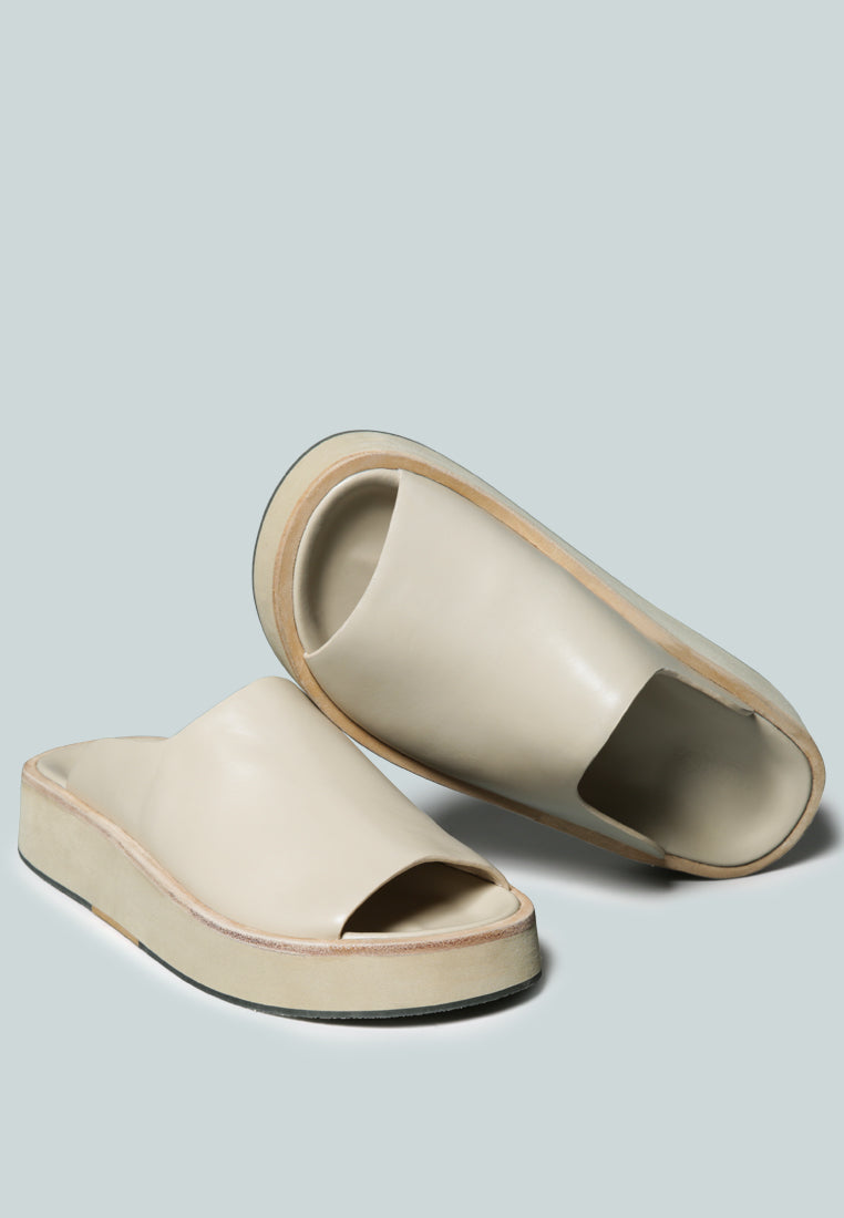 JOLIE Nude Platform Slip-On-Nude