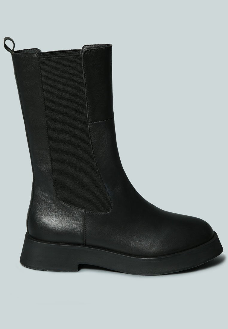 MILLER Chelsea Classic Black Boot_Black