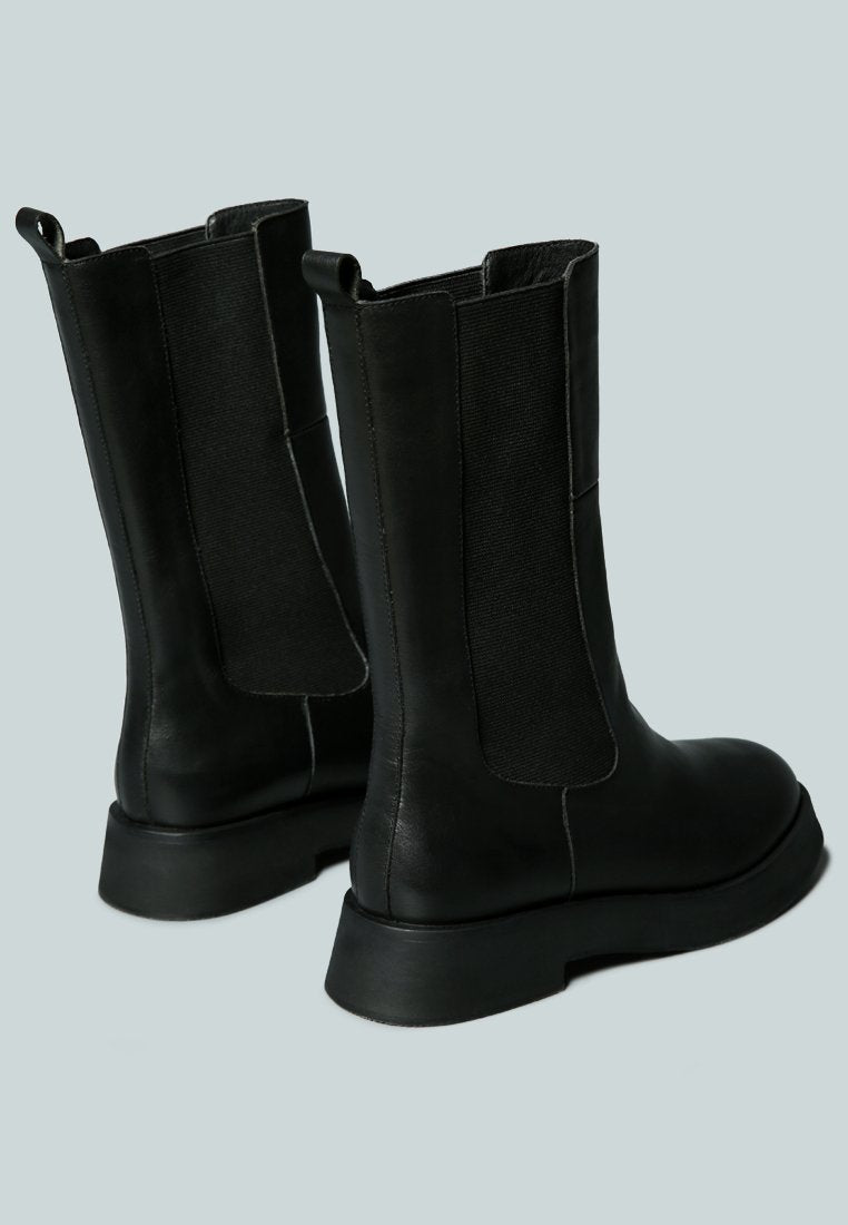 MILLER Chelsea Classic Black Boot_Black
