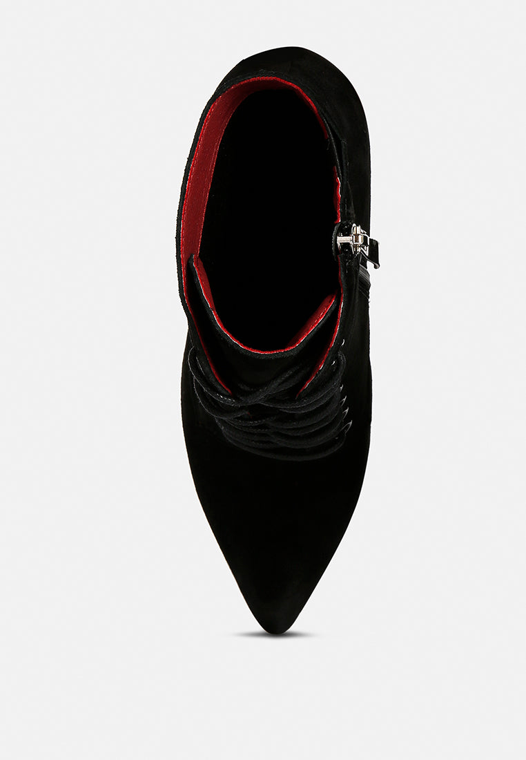 sulfur black suede leather stiletto ankle boot#color_black