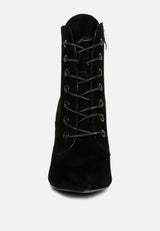 sulfur black suede leather stiletto ankle boot#color_black