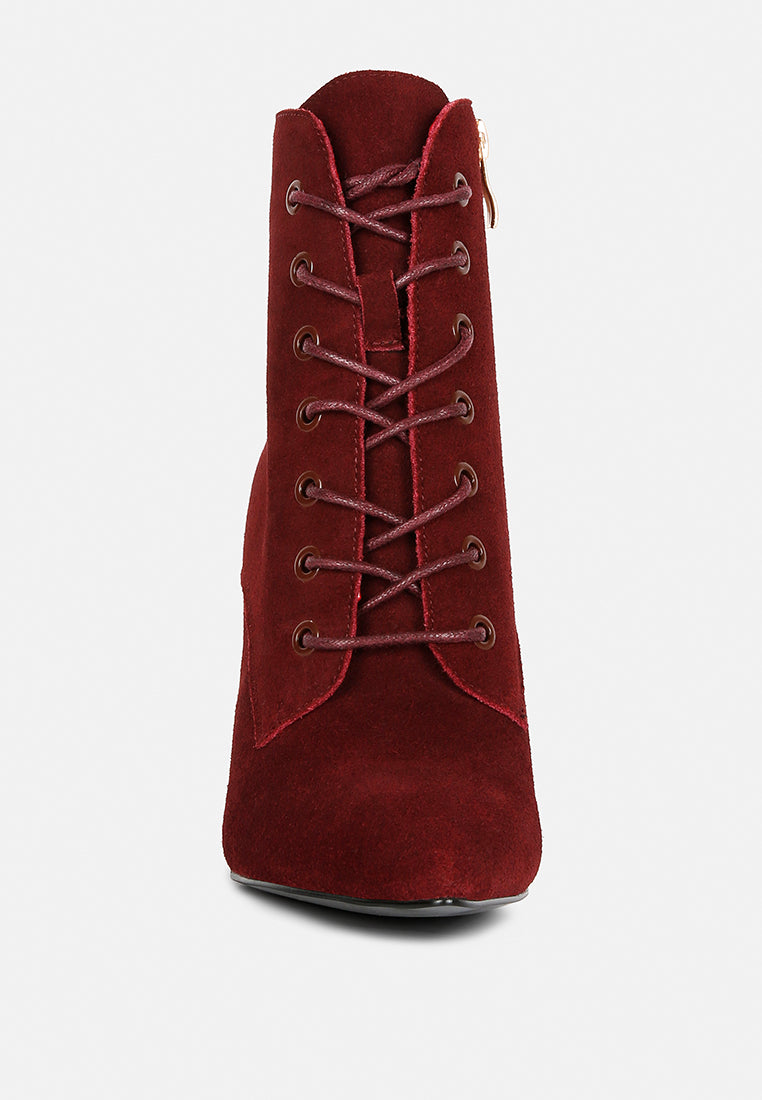 sulfur burgundy suede leather stiletto ankle boot#color_burgundy