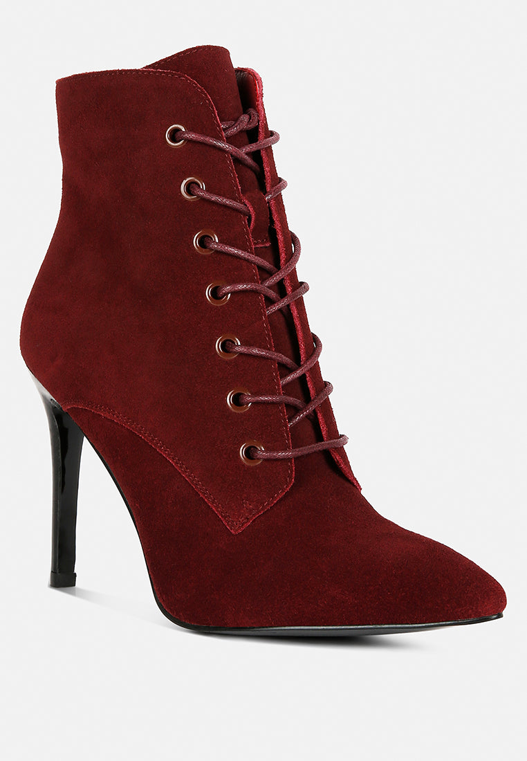 sulfur burgundy suede leather stiletto ankle boot#color_burgundy