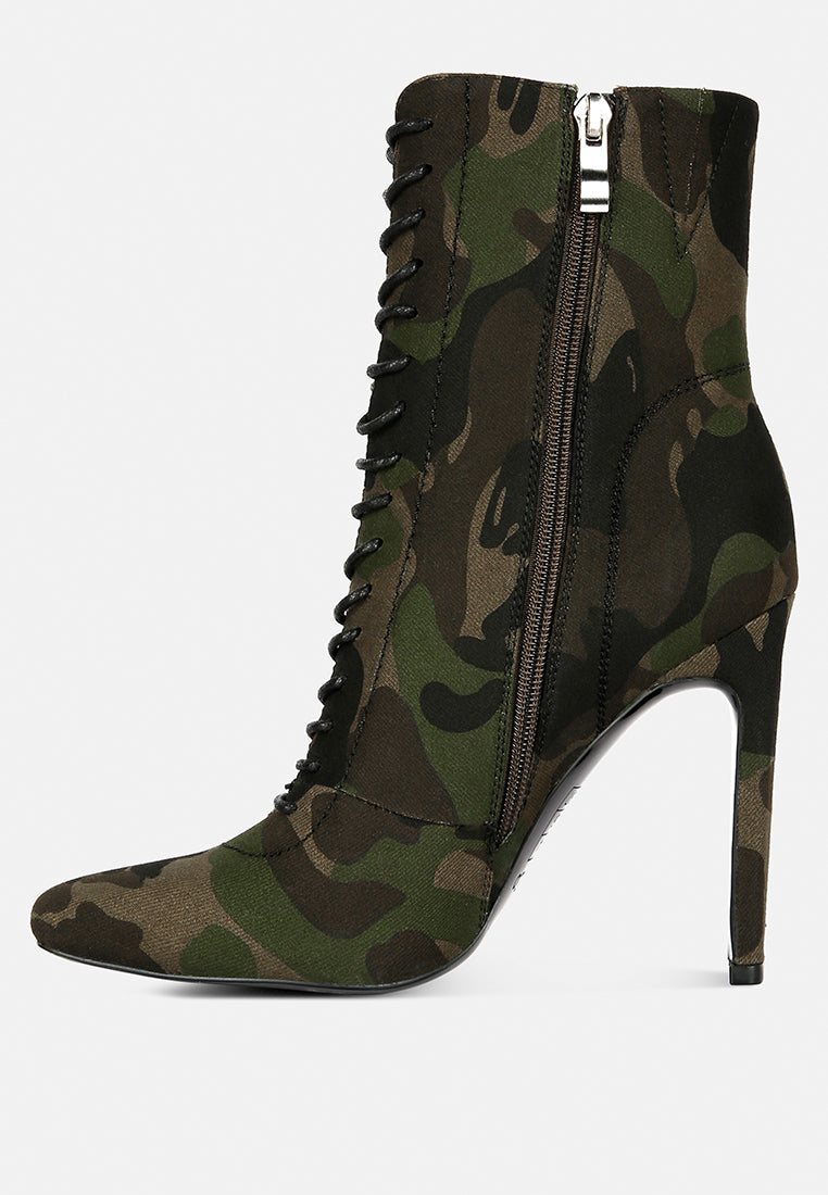 wyndham camouflage lace up leather ankle boots#color_camouflage