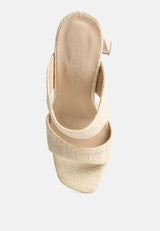 alodia Slim block heel sandals in Natural#color_Natural