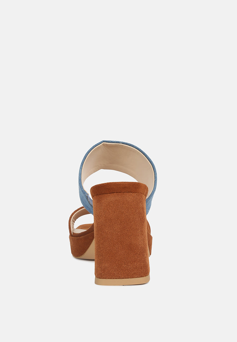 eddlia slip on platform sandals in Tan#color_Tan